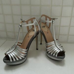 FENDI PLATFORM HEELS, 35